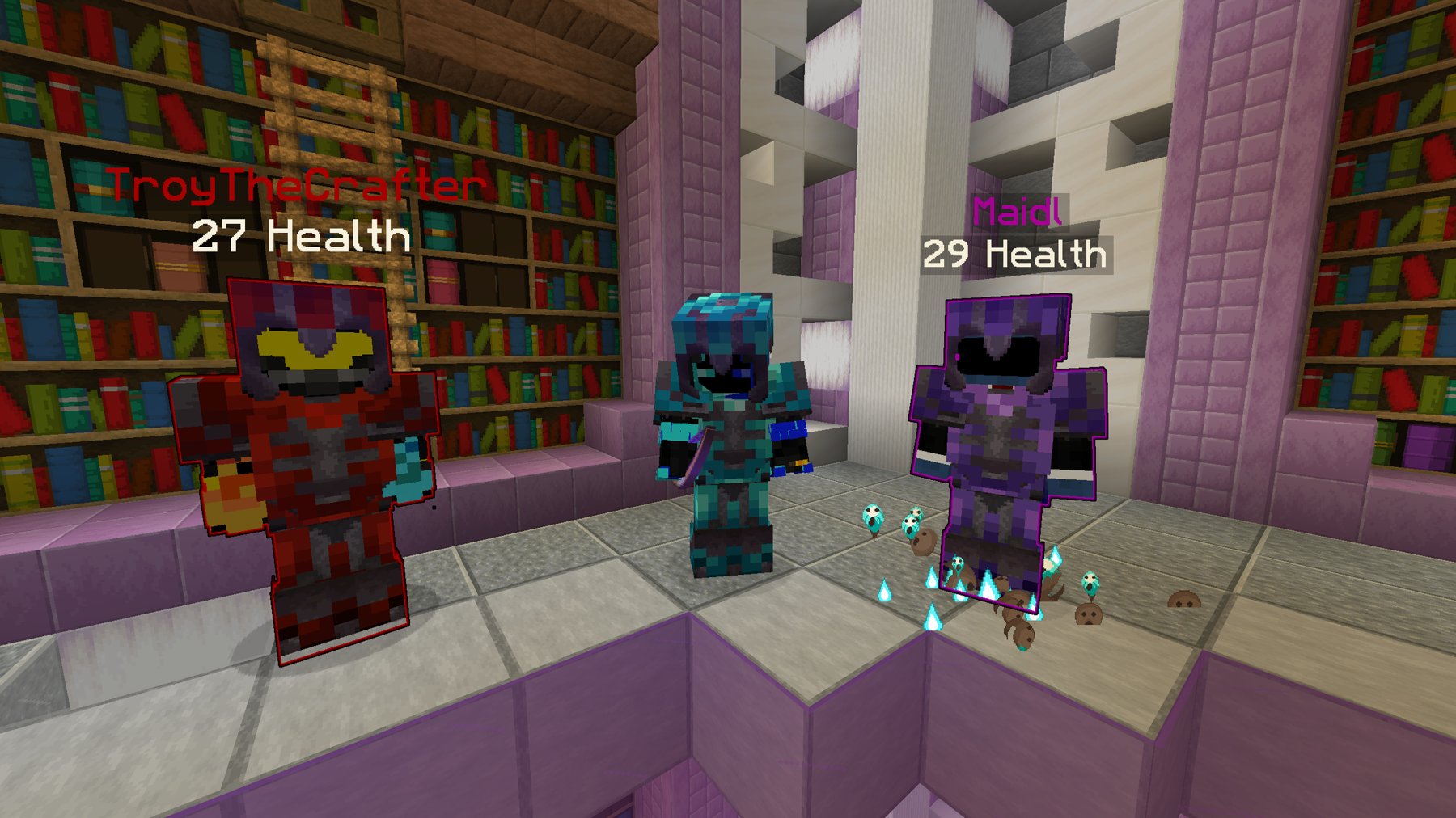 A group of equipped Silver Springs players